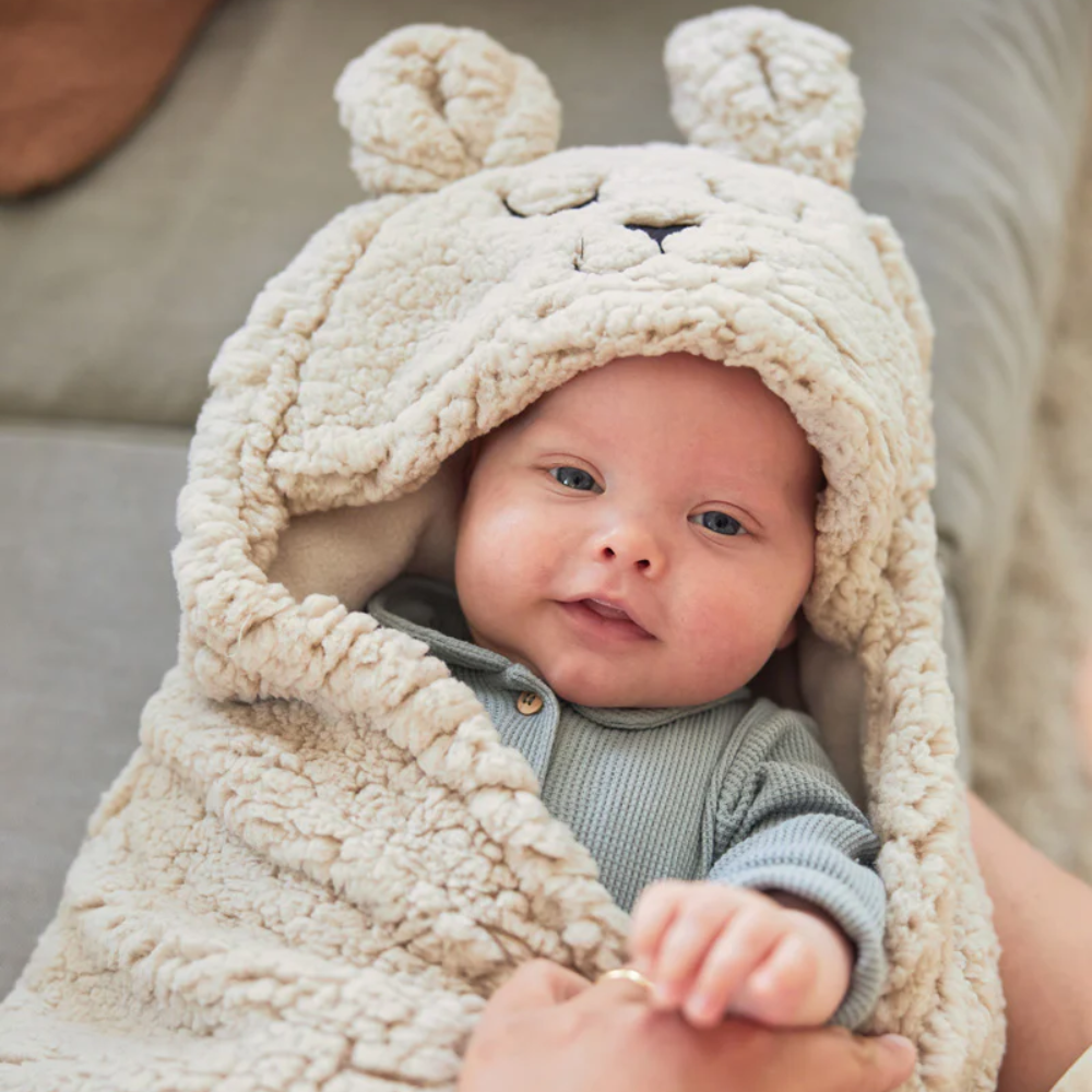 Wikkeldeken Bunny - Nougat