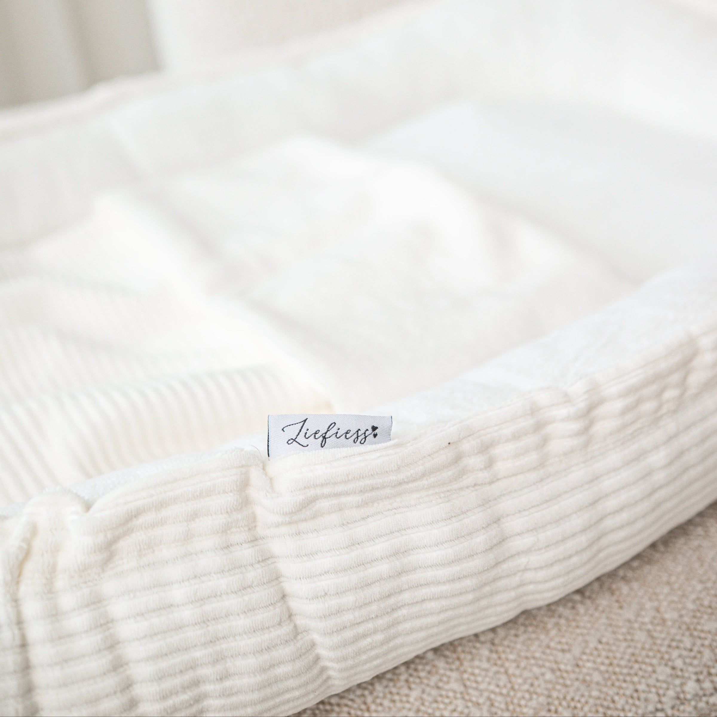 Babynestje Rib - Off White