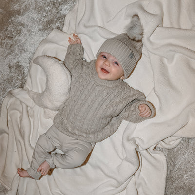 Broek Luna - Warm Grey