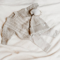 Trui Luna - Warm Grey