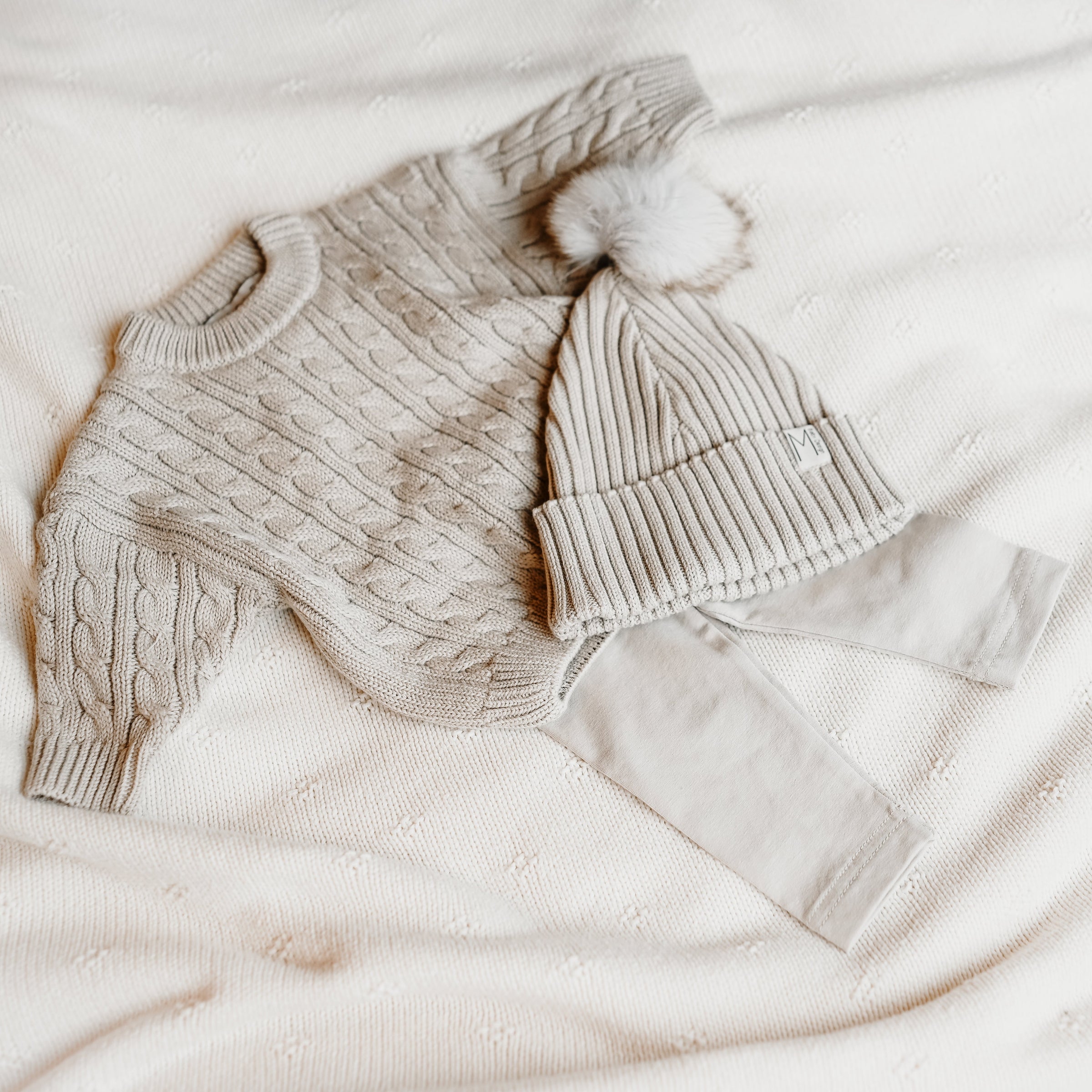 Trui Luna - Warm Grey