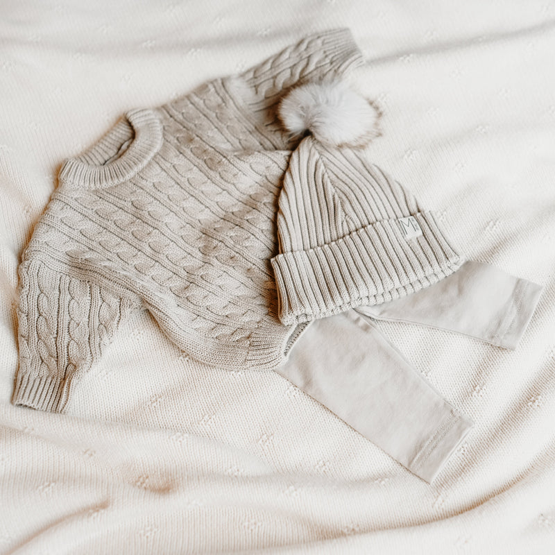 Trui Luna - Warm Grey