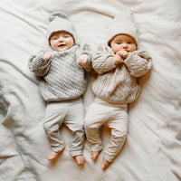 Broek Luna - Warm Grey