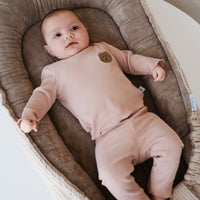 Set Noa - Roze Rib