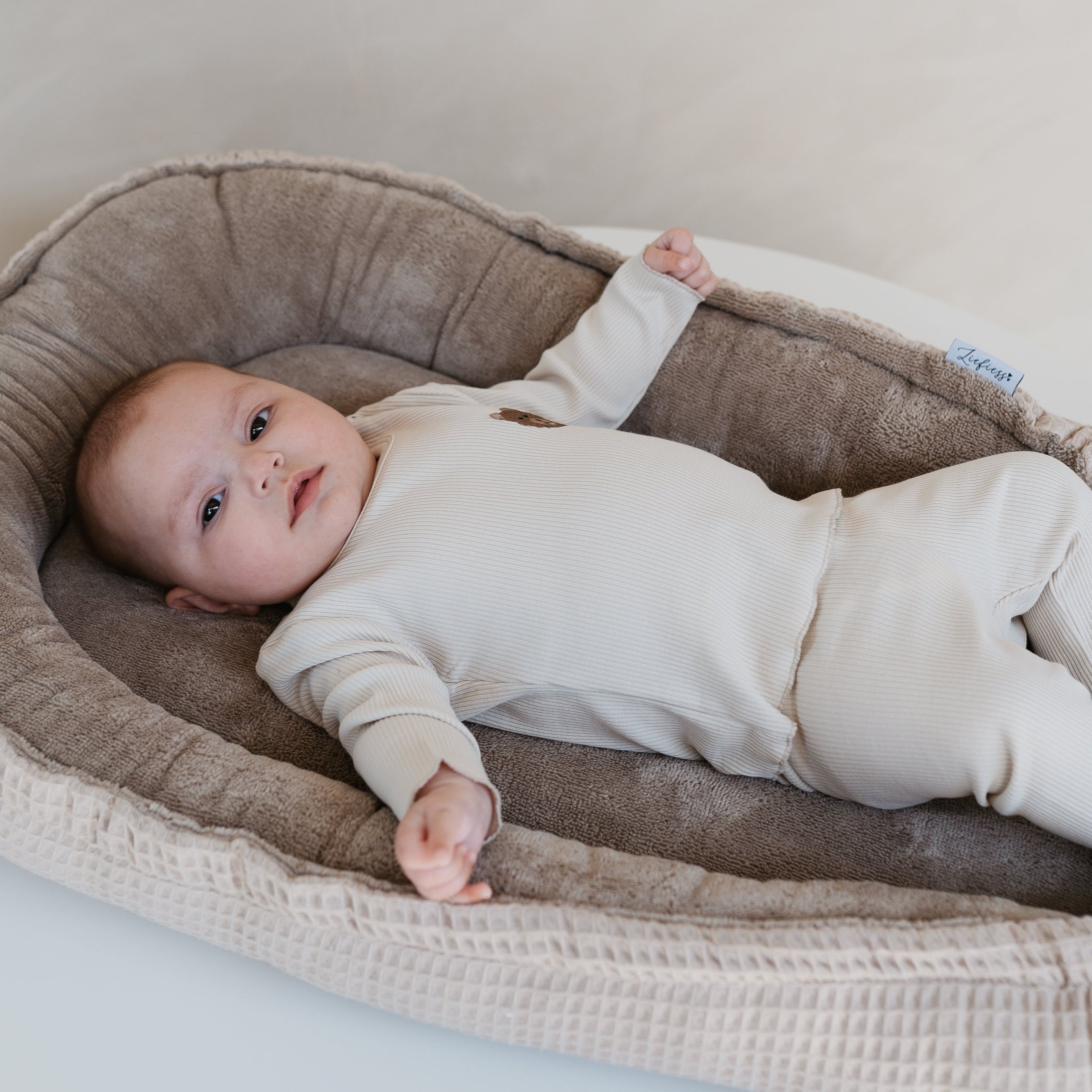 Set Noa - Ecru Rib