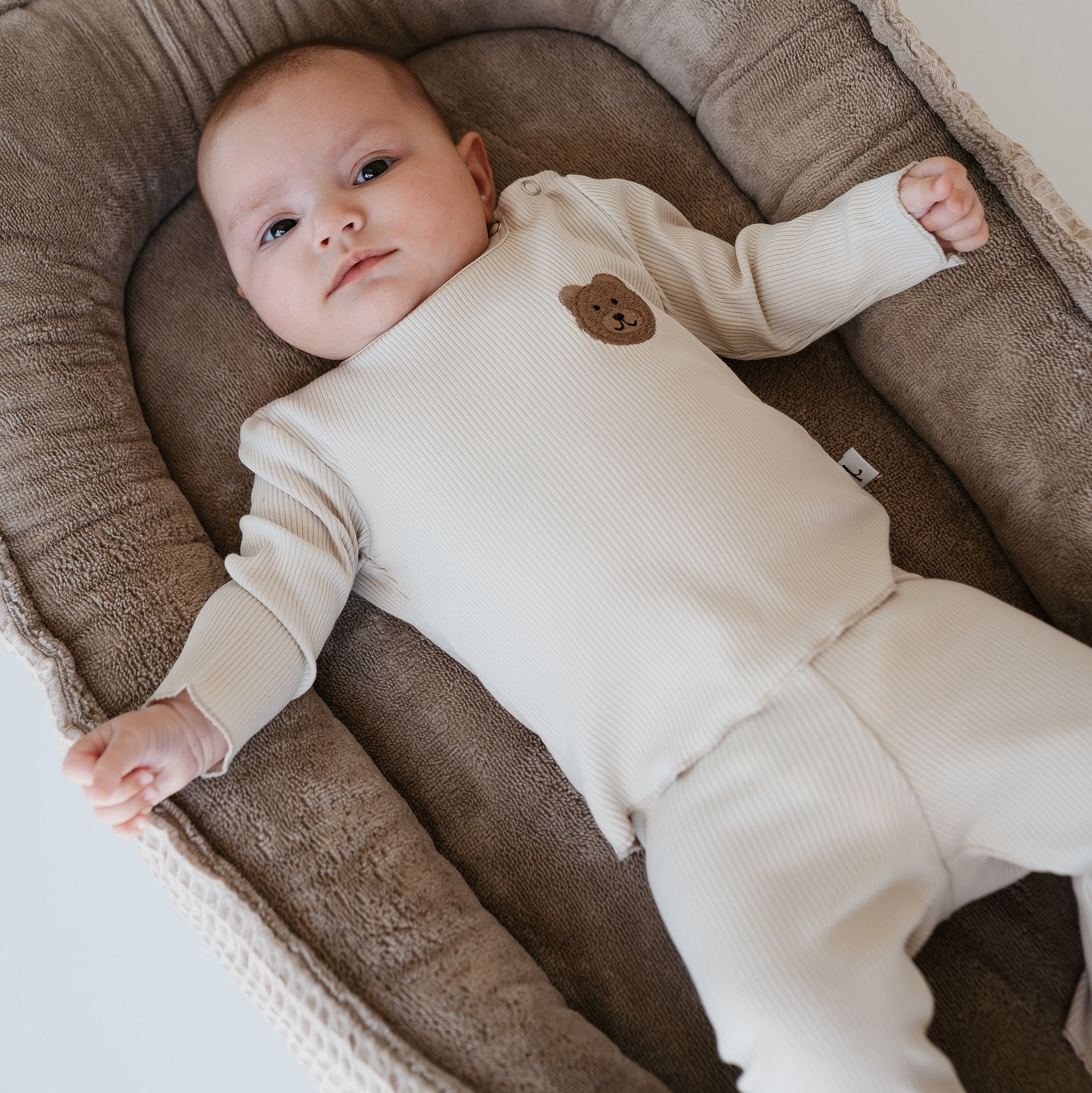Set Noa - Ecru Rib