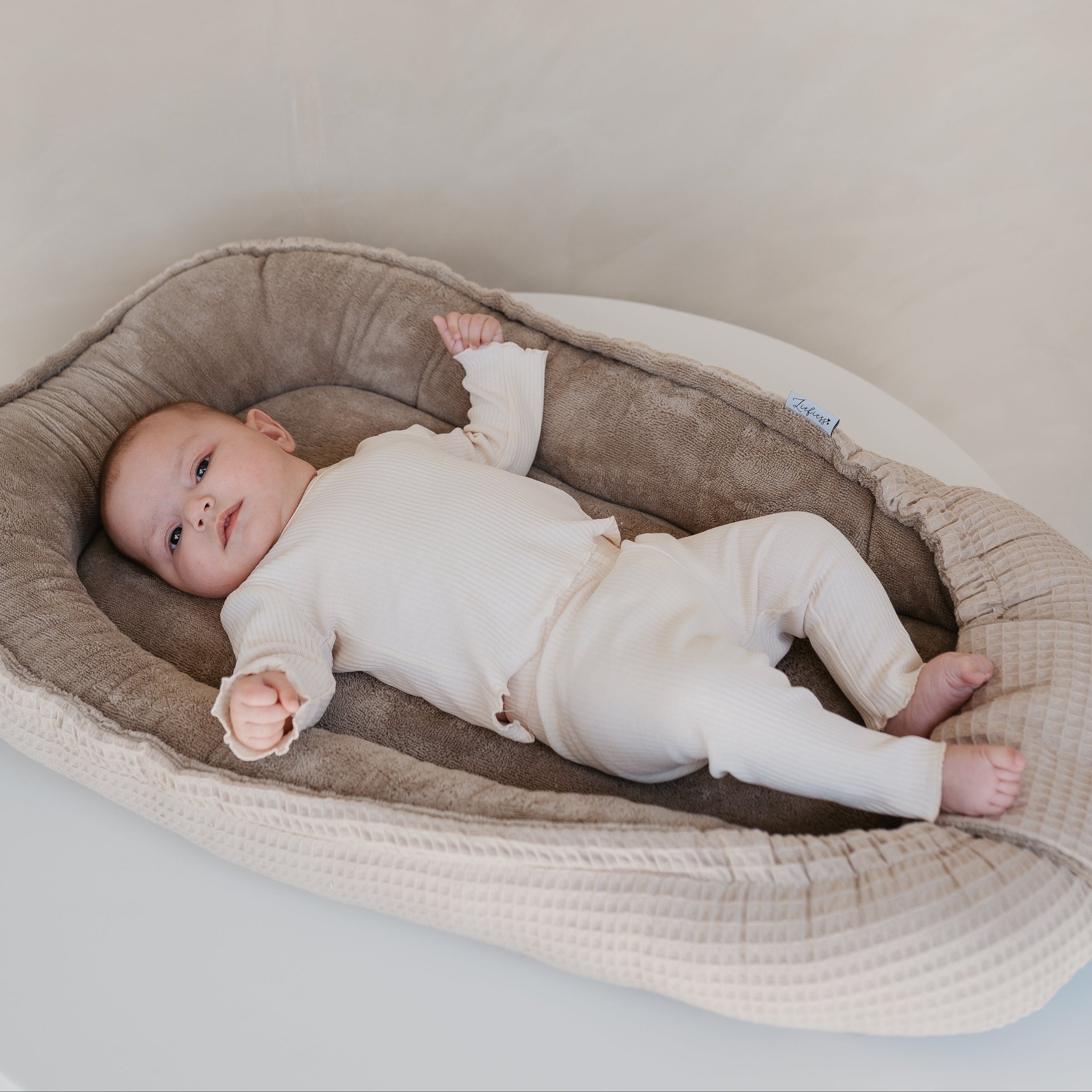 Set Sami - Beige Rib