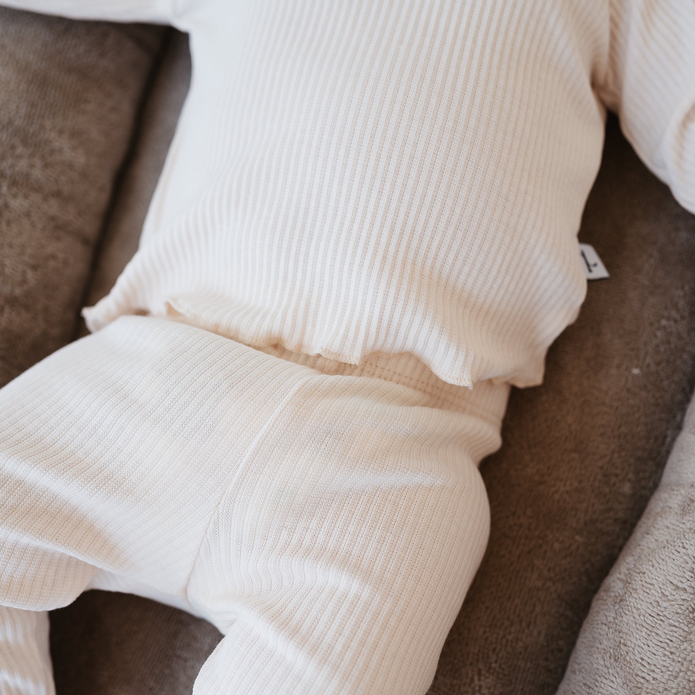 Set Sami - Beige Rib
