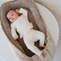 Set Sami - Beige Rib