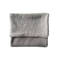 Deken Knit - Donker Beige