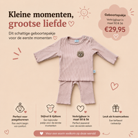 Set Noa - Roze Rib