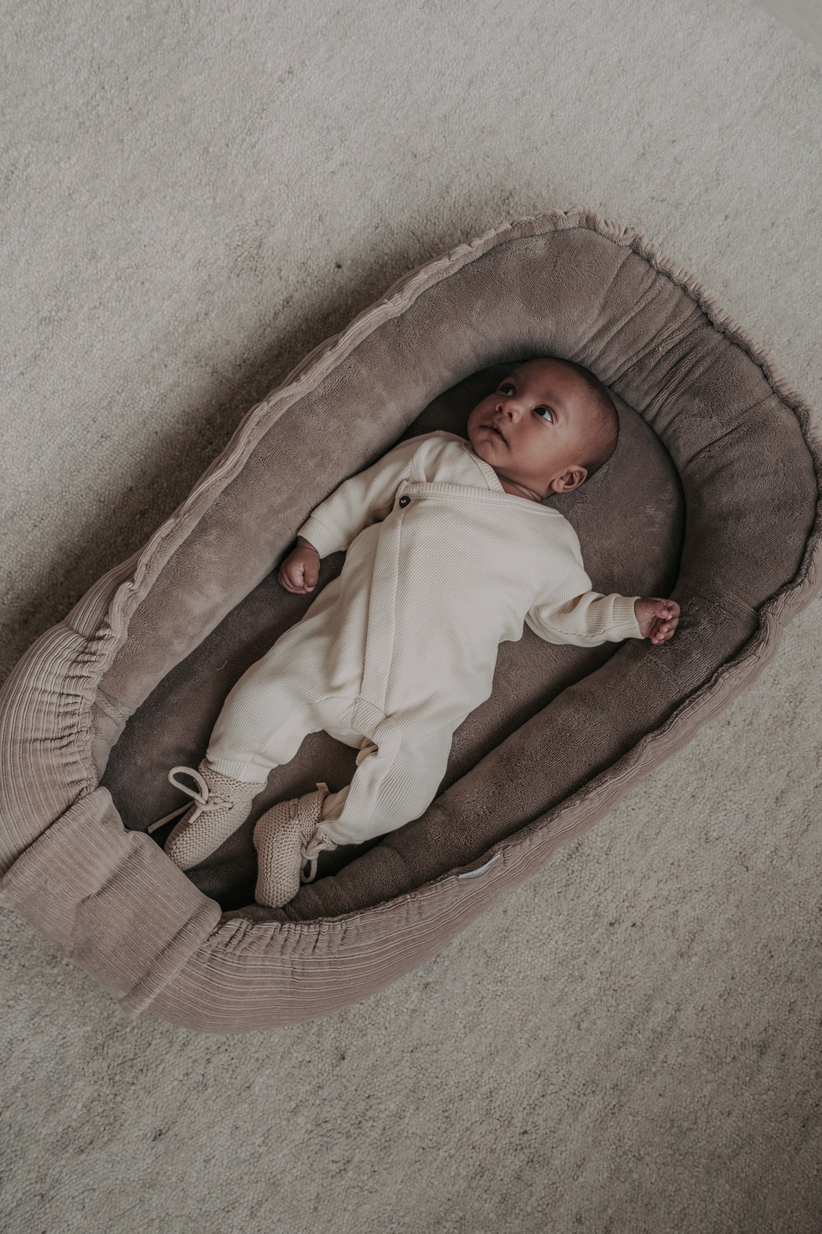 Liefiess boxpakje lichtbeige wafel