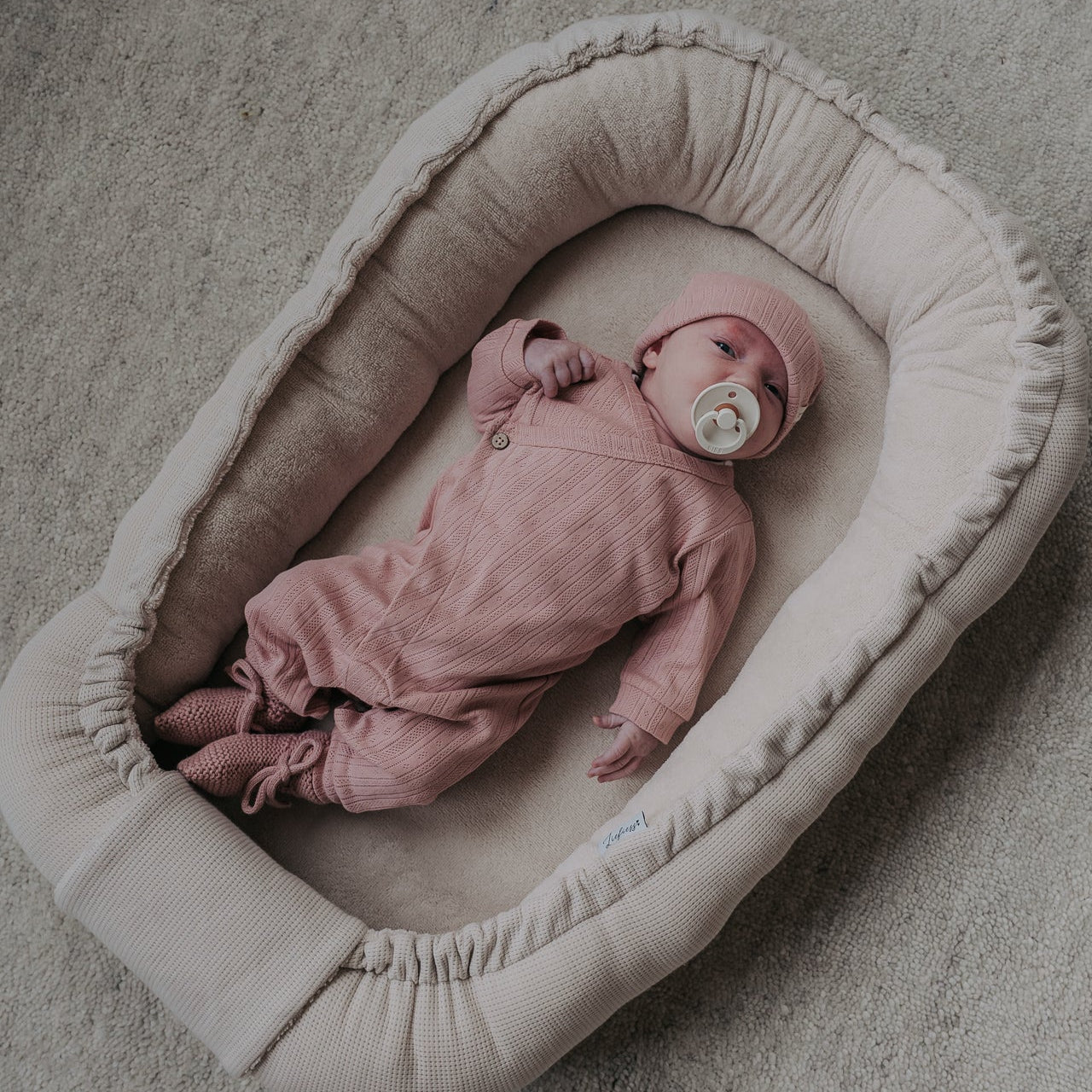 Mutsje Pointelle - Roze