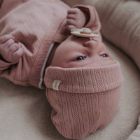 Mutsje Pointelle - Roze