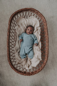 Liefiess boxpakje pointelle lichtblauw