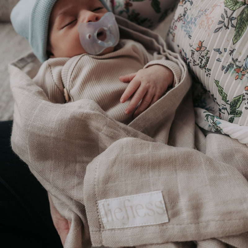 Hydrofiele doek 120x120 taupe