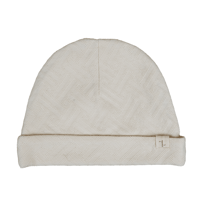 Liefiess Mutsje Lichtbeige Jacquard