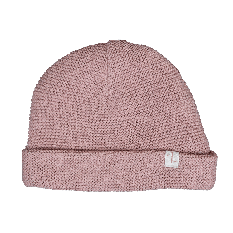 Liefiess Mutsje Roze Gebreid