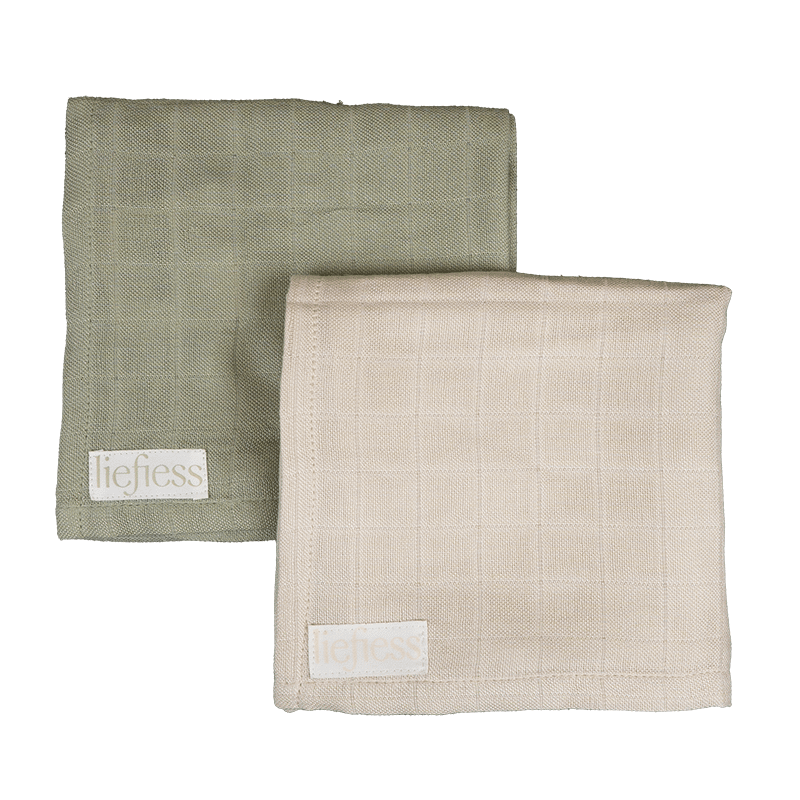 Liefiess Set Hydrofiel Groen Beige