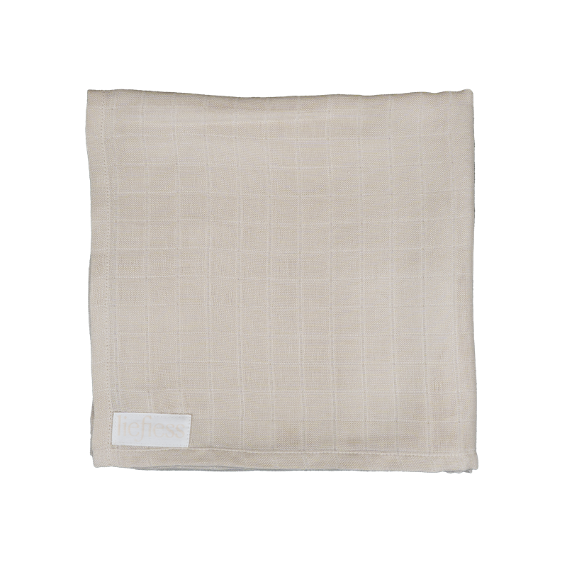 Hydrofiele doek 120x120 beige