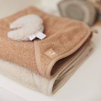 Badcape Badstof - Biscuit