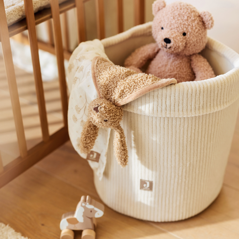 Opbergmand Cloudy Rib - Oatmeal