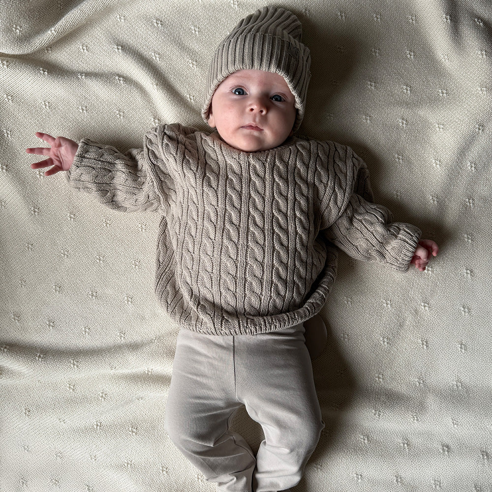 Trui Luna - Warm Grey