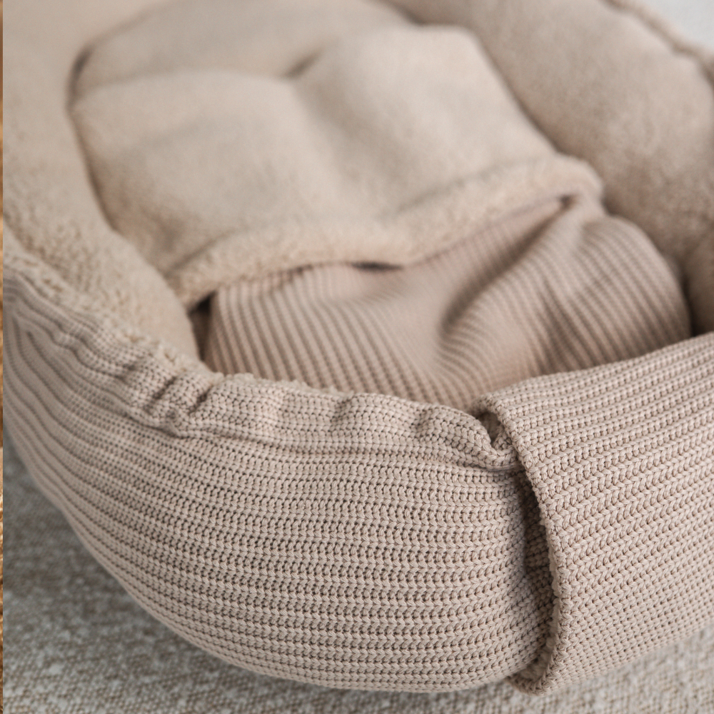 Babynestje Knit - Licht Beige