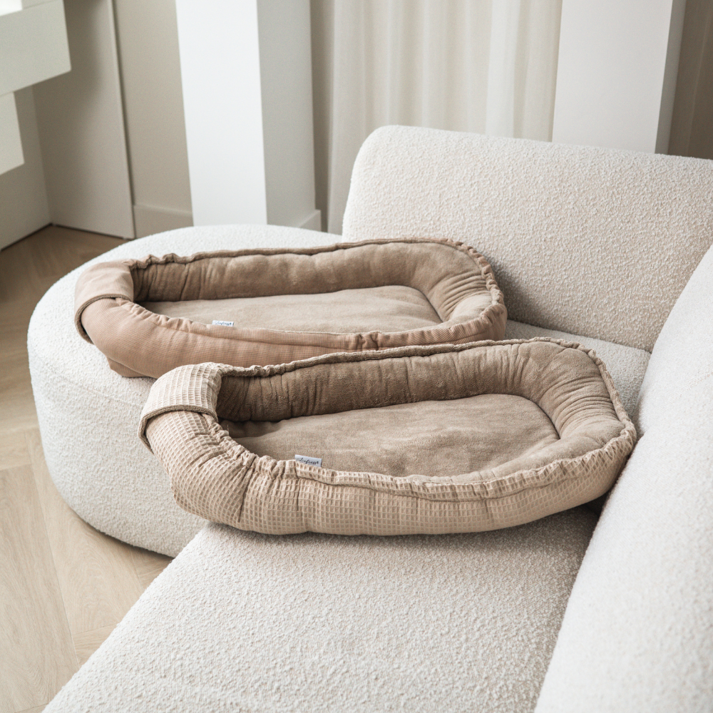 Babynestje Wafel - Beige
